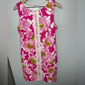 J Howard Floral Shift Dress Size 10